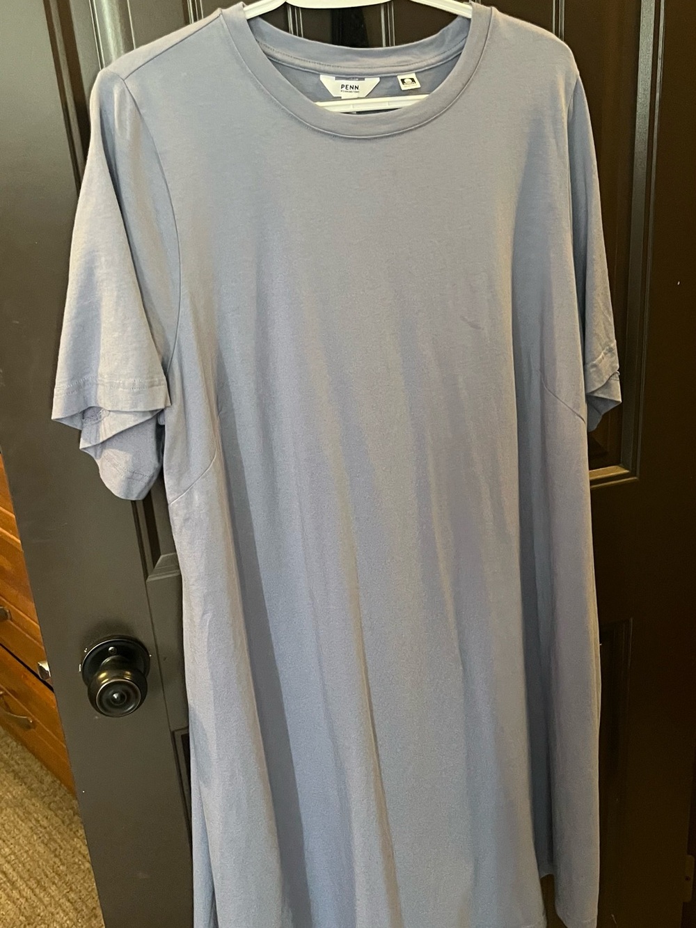 Women’s tshirt dress light blue